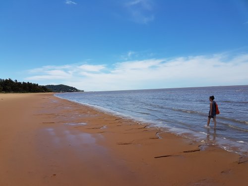 Plage à Cayenne